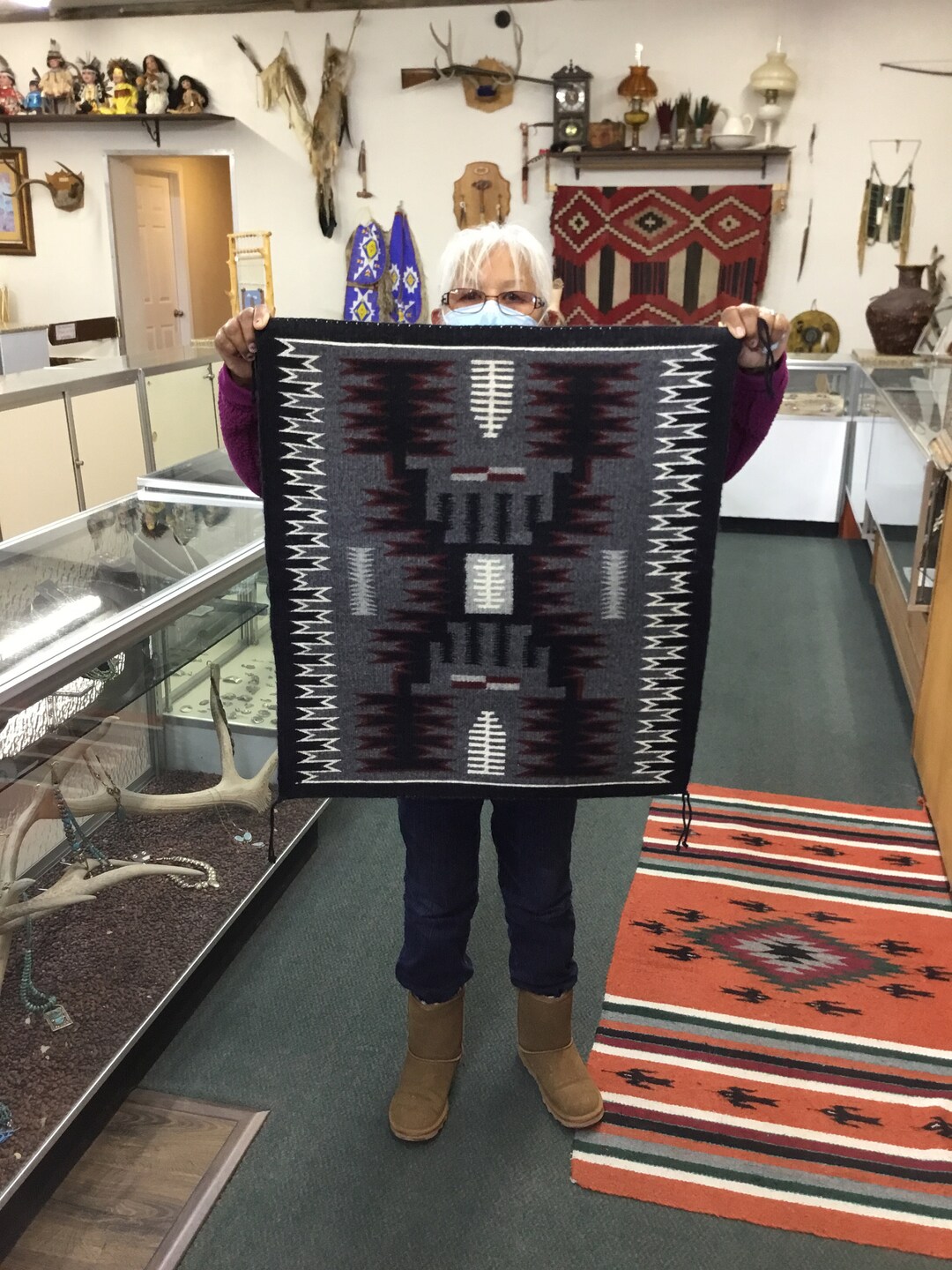 Authentic Navajo Rug by Betty Begay Etsy