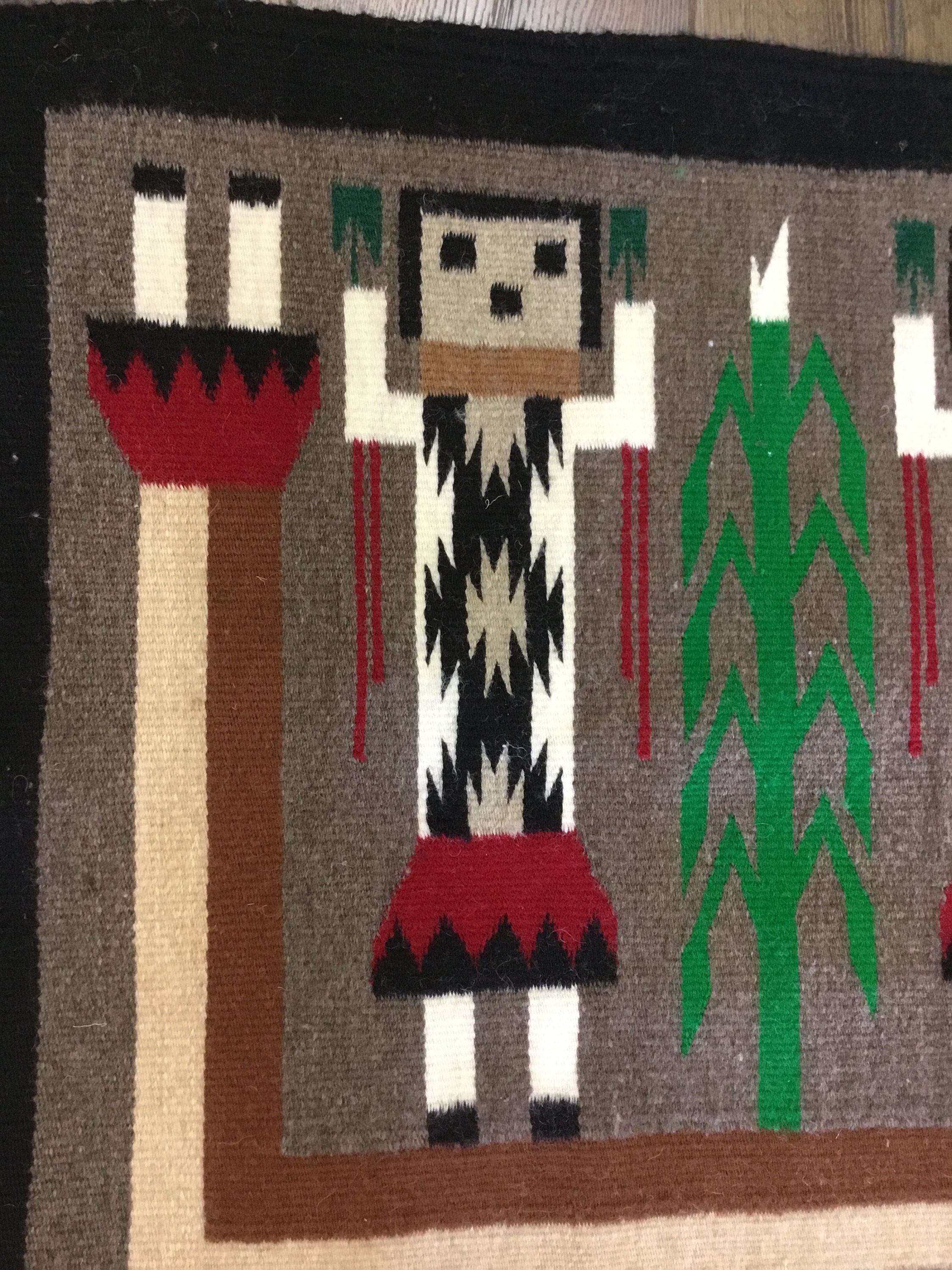 Authentic Navajo Yeibichai Rug Etsy