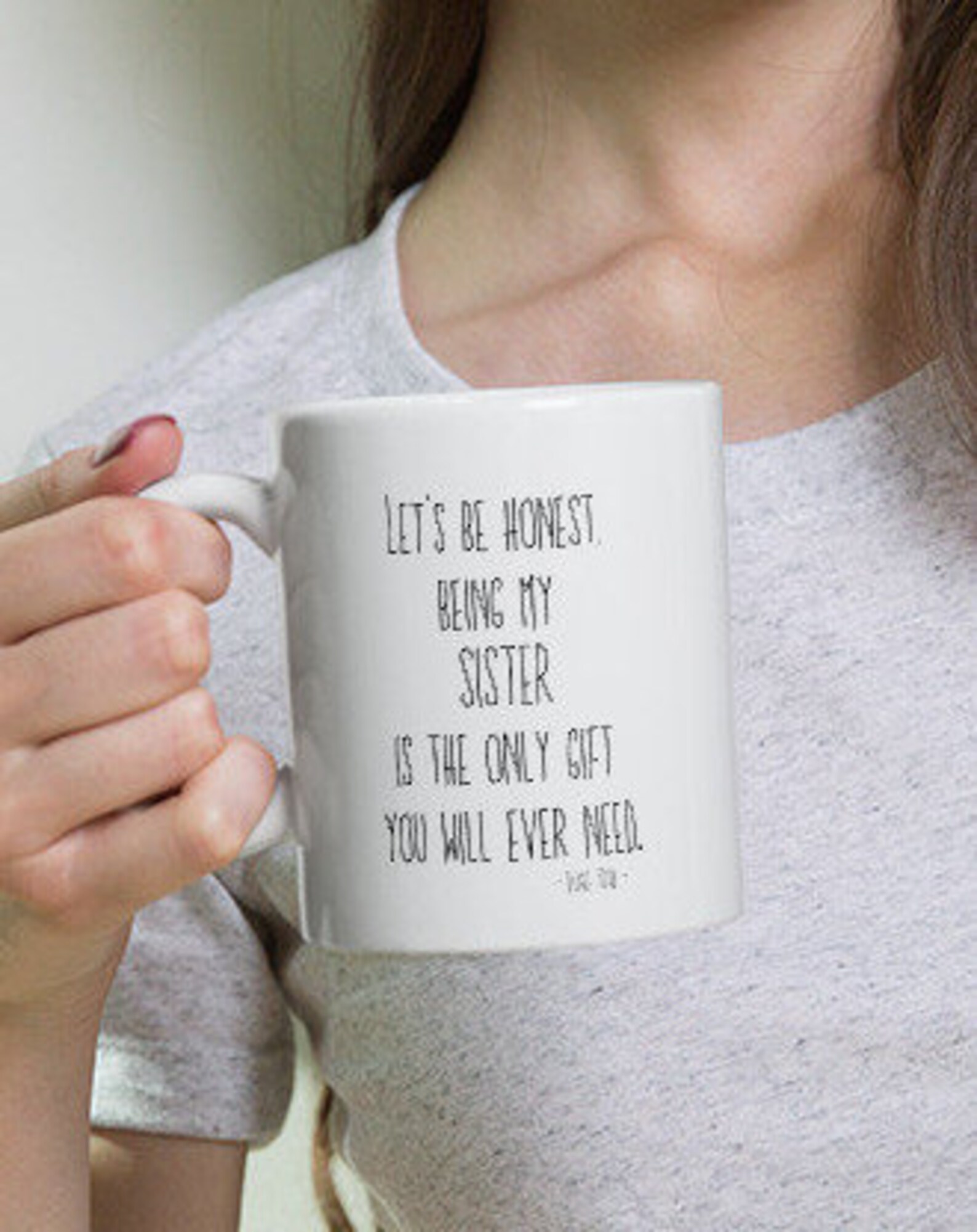 Sister gifts Christmas gift sister mug funny sister gift | Etsy