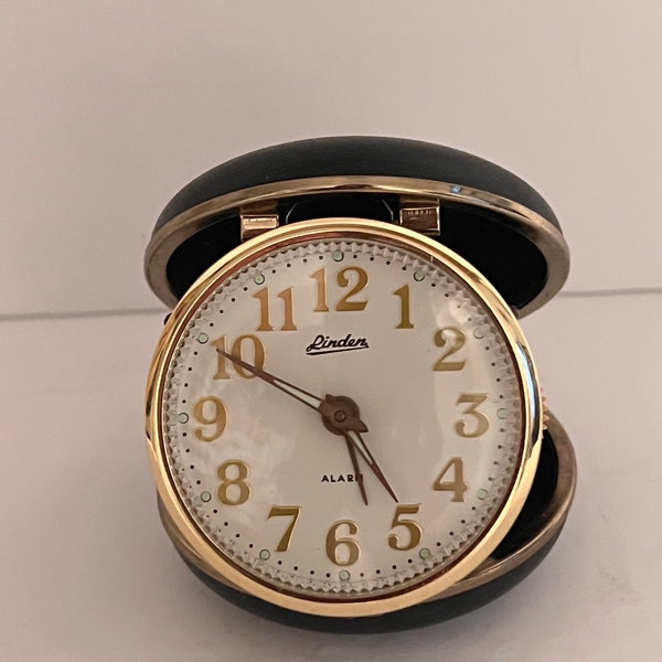 Vintage Travel Clock Etsy