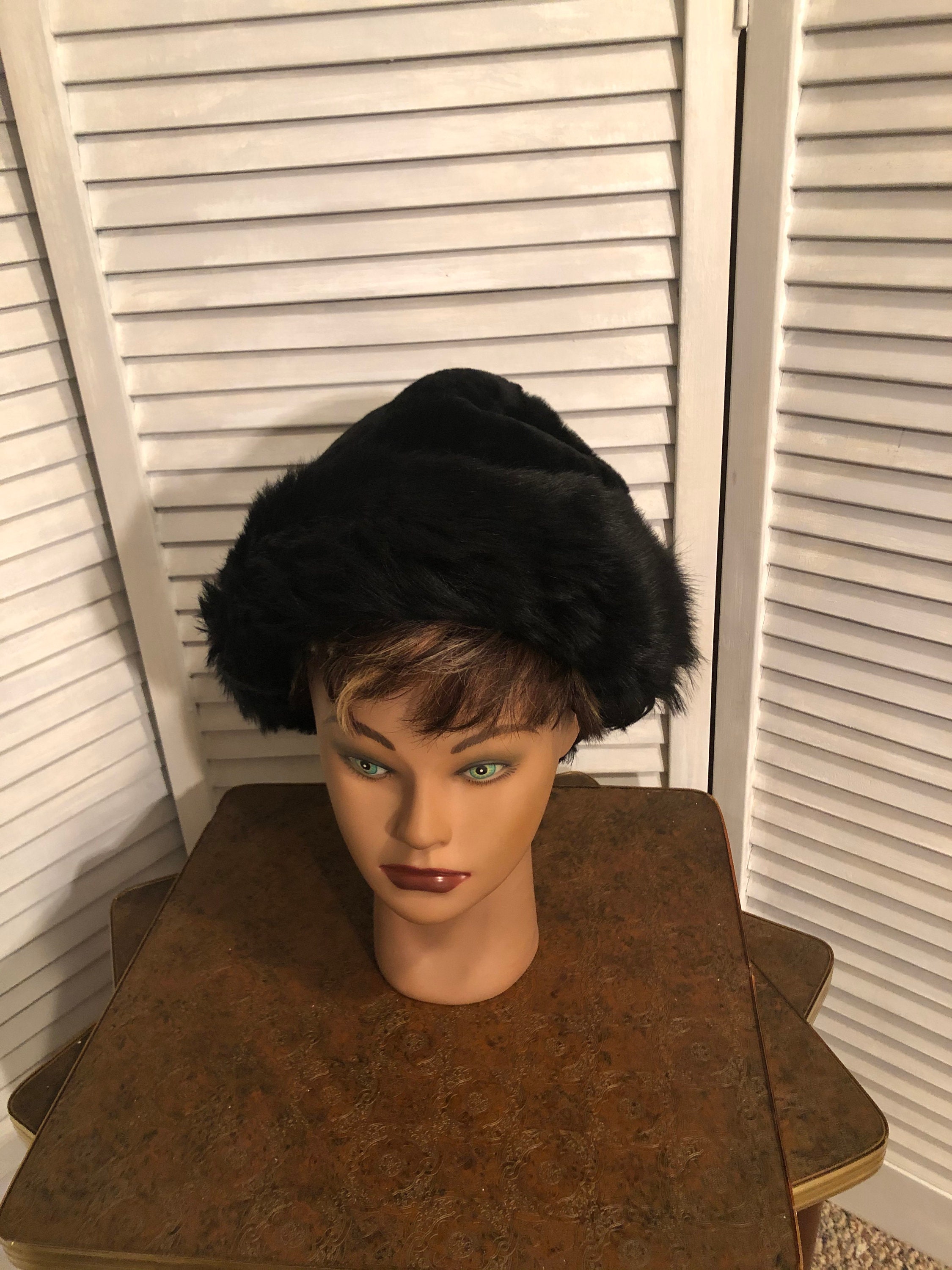 Lord Taylor Fur Hat - Etsy