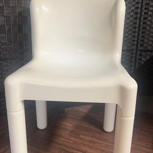 vintage Carlo Bartoli Kartell  modern style chair / 70s mod retro Italian design/