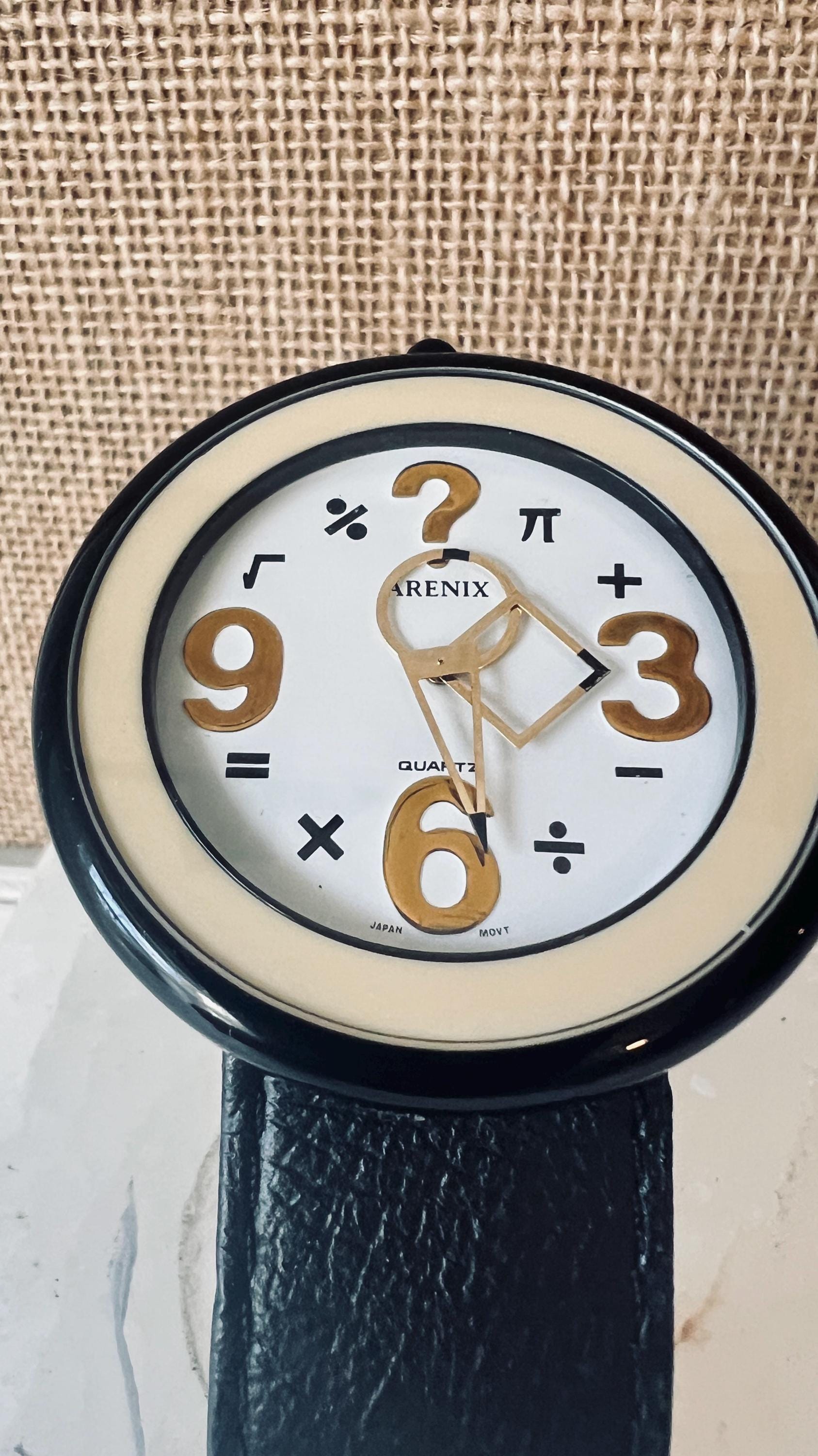 Vintage Arenix bold large face ladies watch Art Deco Arenix Pink Diamond Gold Watch – Radiant - Etsy main image 2