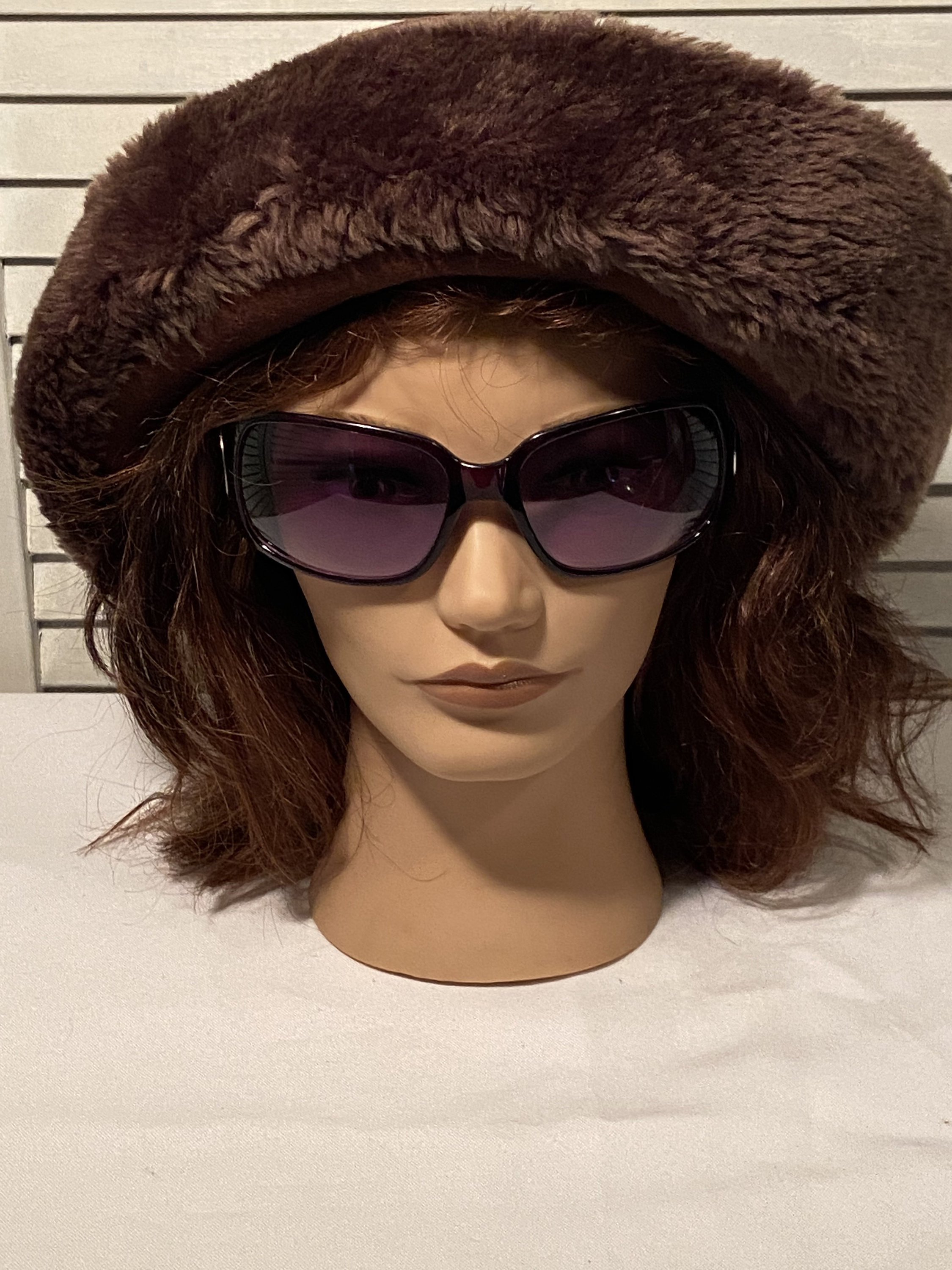 Vintage Cristelle Italy Sunglasses: Black Frame, Purple Lens  display picture 1