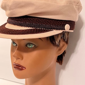 vintage unisex Aegean Cotton Greek fisherman’s hat / unisex fisherman’s hat / Greek accessories