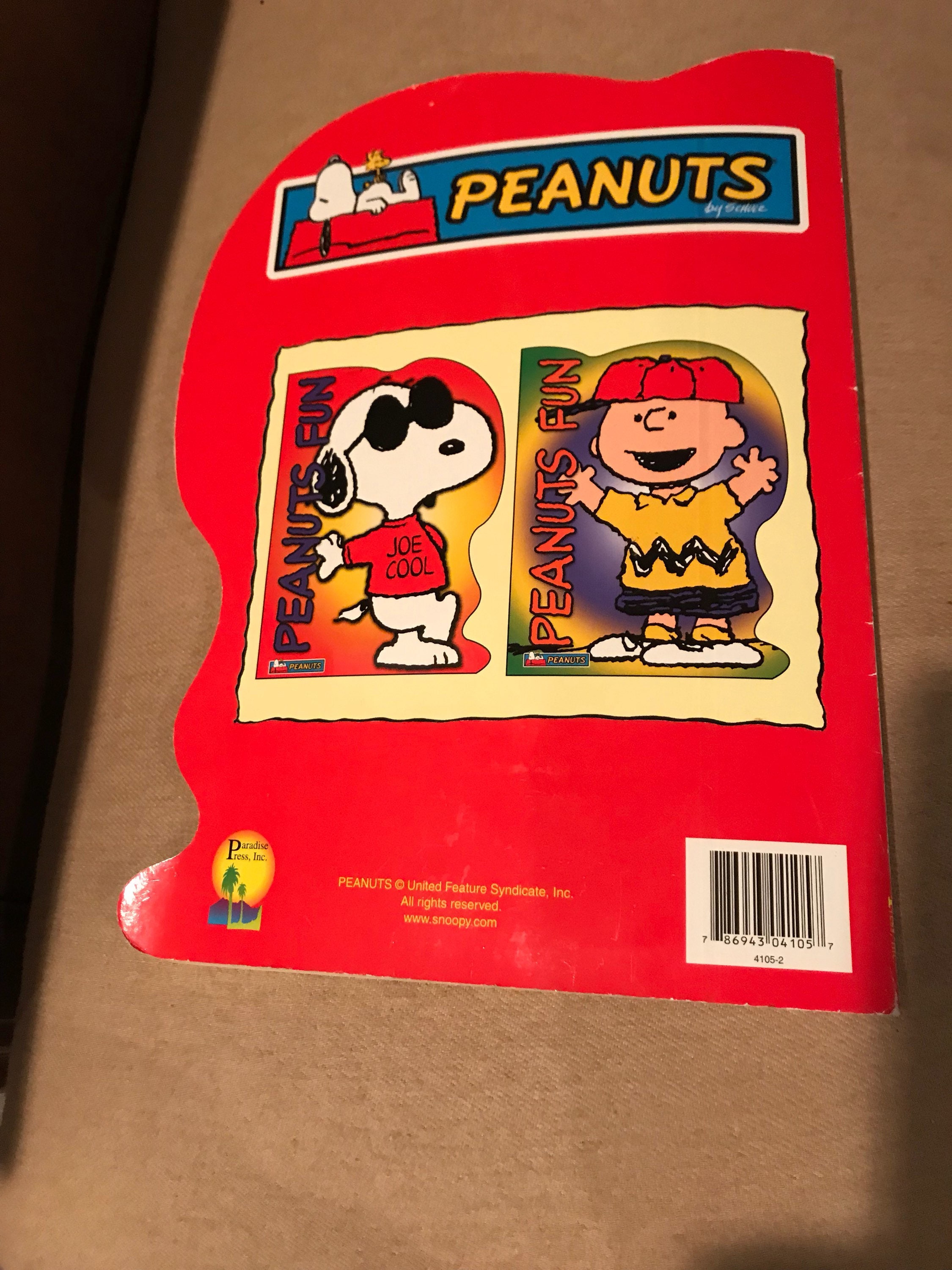 Peanuts FUN Coloring Book 2002 NEW - Etsy