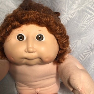 Vintage Cabbage Patch Doll 1980 / Collectible Cabbage Patch Doll