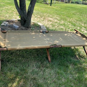 Vintage Camping Cot - Etsy