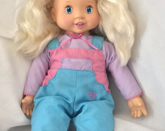 Vintage 1996  TALKING TOT doll by Play by Play