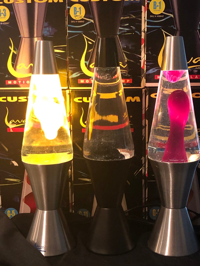 Vintage original Spencer Gifts Lava Lamp in choice of 3 Etsy