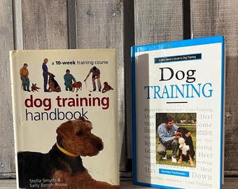 Hardcover Dog Training Books: Puppy & Adult Dogs