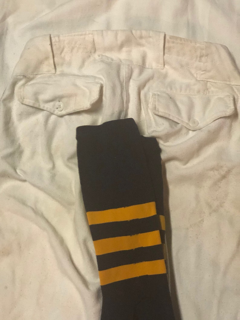 Vintage mens baseball uniform baseball collectible item Circa 1960s