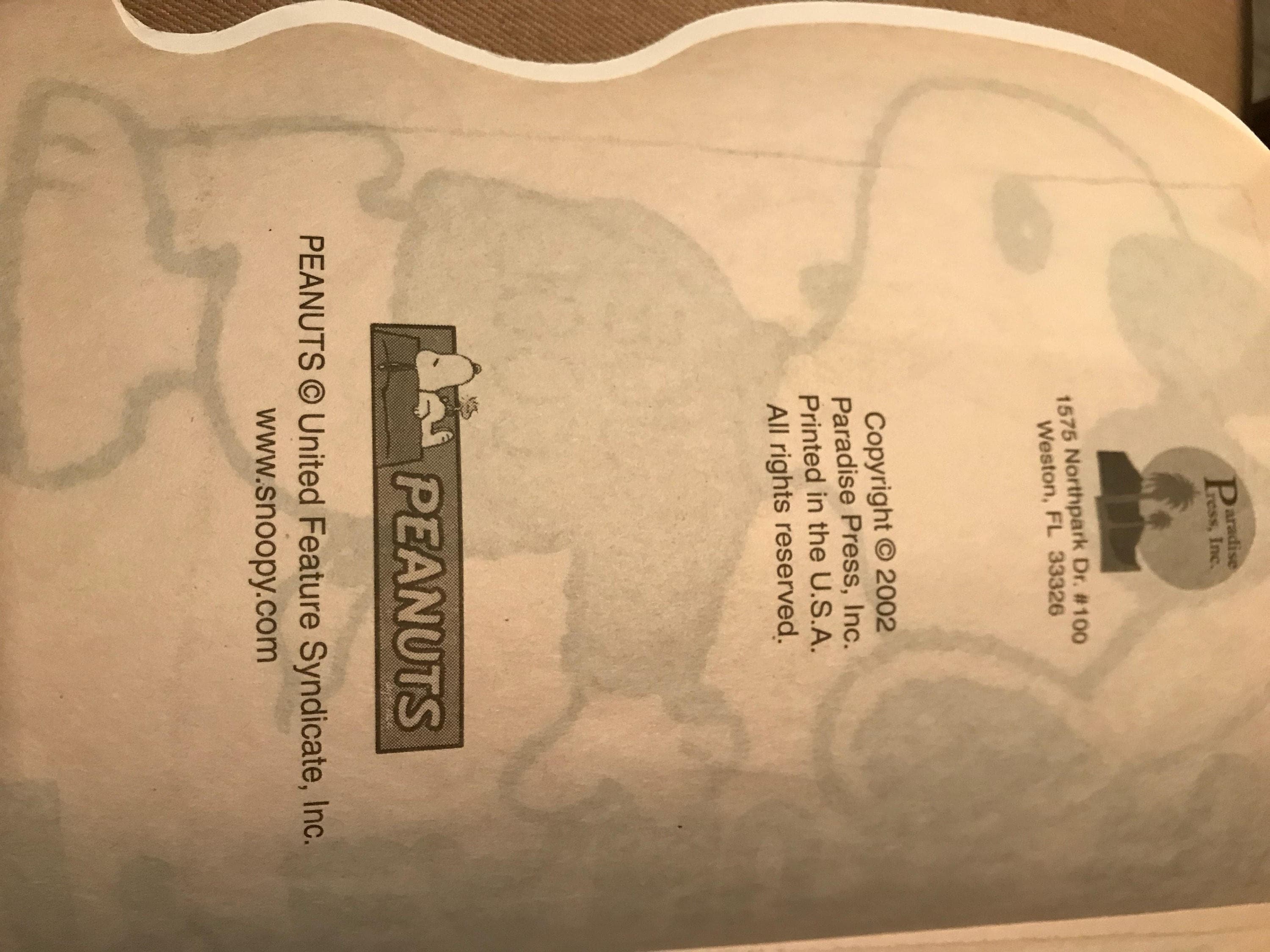 Peanuts FUN Coloring Book 2002 NEW - Etsy