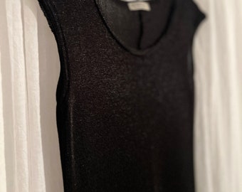 Vintage 90s black swimsuit beachwear cover up dress by Surfival Resort Weekend clothing