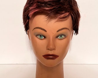 Vintage mannequin head/ Clic USA  cosmetology school