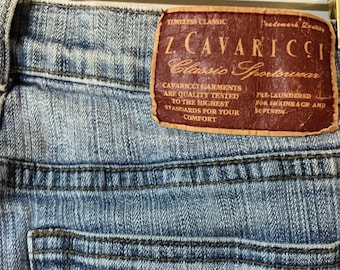 90s Z. cavarici boot cut jeans size 6 /  vintage jeans / vintage clothing /