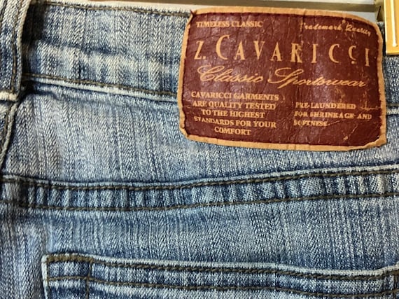 90s Z. Cavarici Boot Cut Jeans Size 6 / Vintage Jeans / Vintage