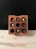 Vintage wooden puzzle game Golf / wood brain teaser games/ winsharepg.com