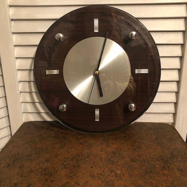 Mid Century Clock Etsy