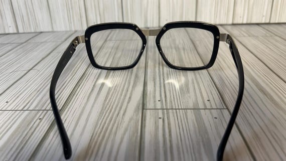 Mod Retro large oversized black frame reading gla… - image 9