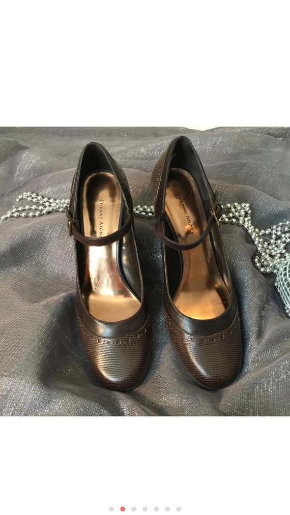 ETIENNE AIGNER stylish office SMART brown two tone