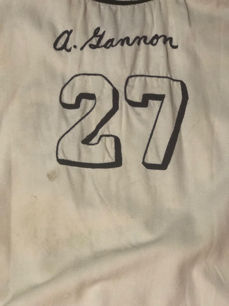 Vintage mens baseball uniform baseball collectible item Circa 1960s