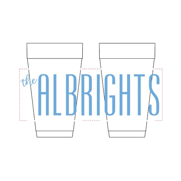 Personalized Styrofoam Cups Etsy