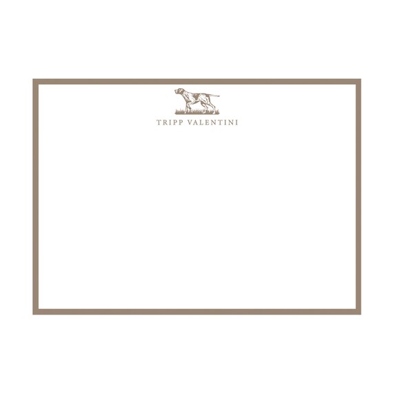 Bird Dog Stationery - Flat Cards