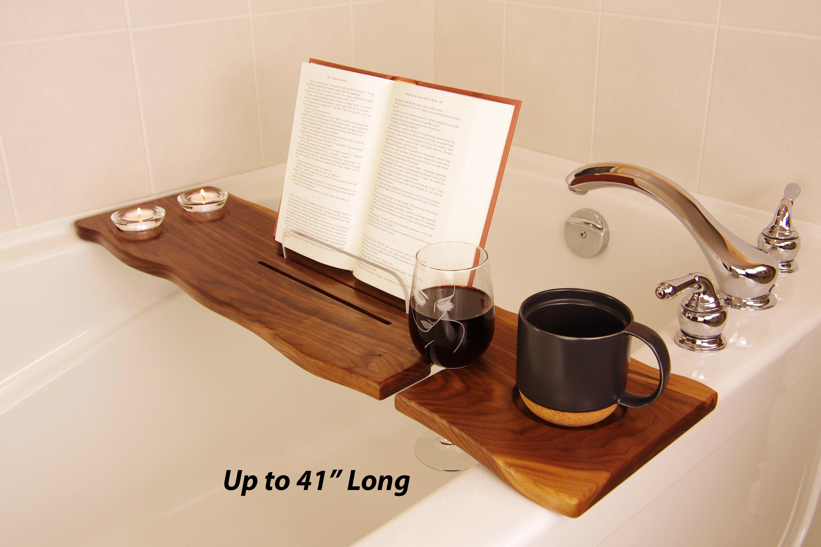 Tub Wood Caddy at Mark Parsons blog