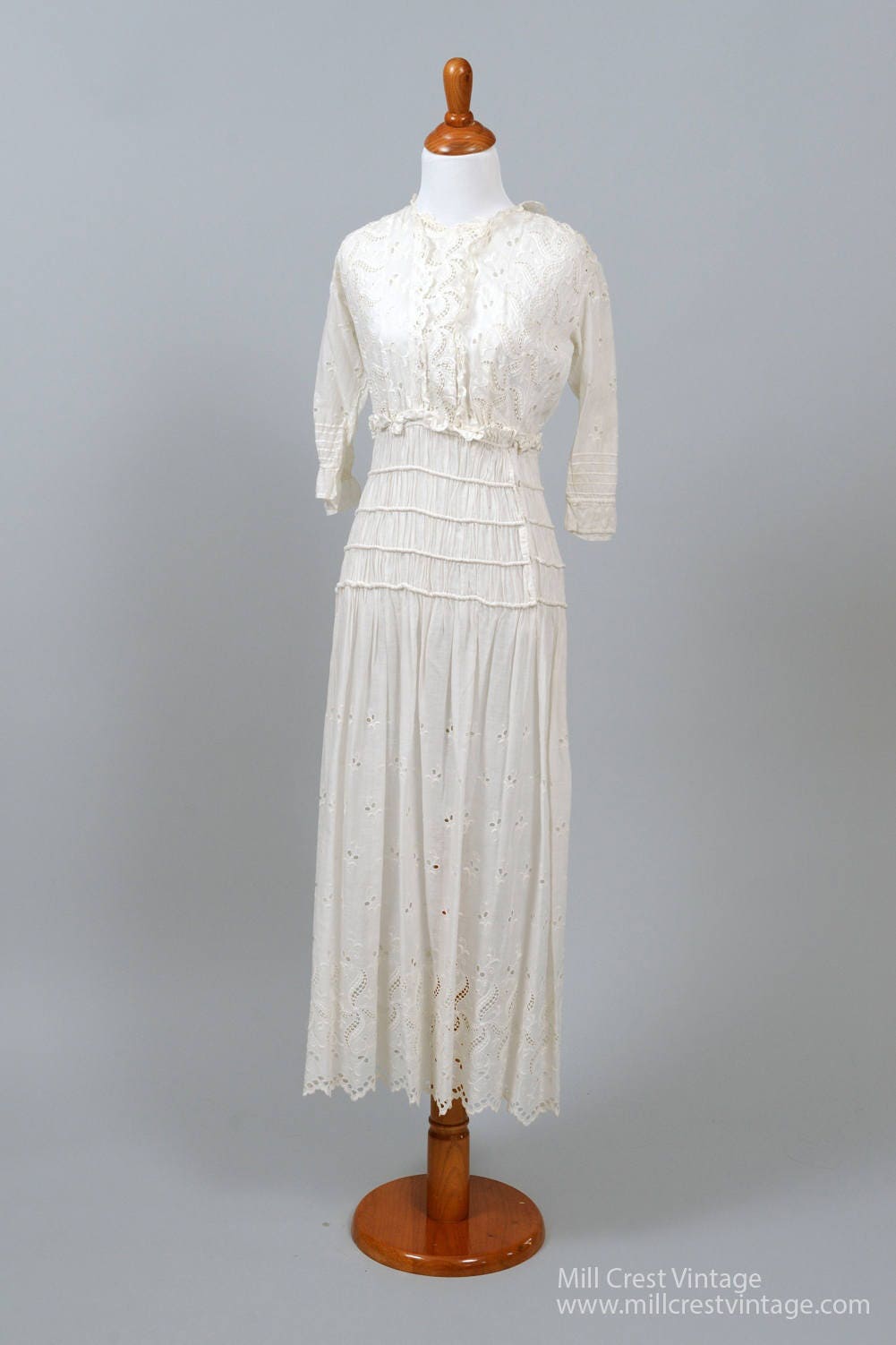 Edwardian Peasant Vintage Wedding Dress