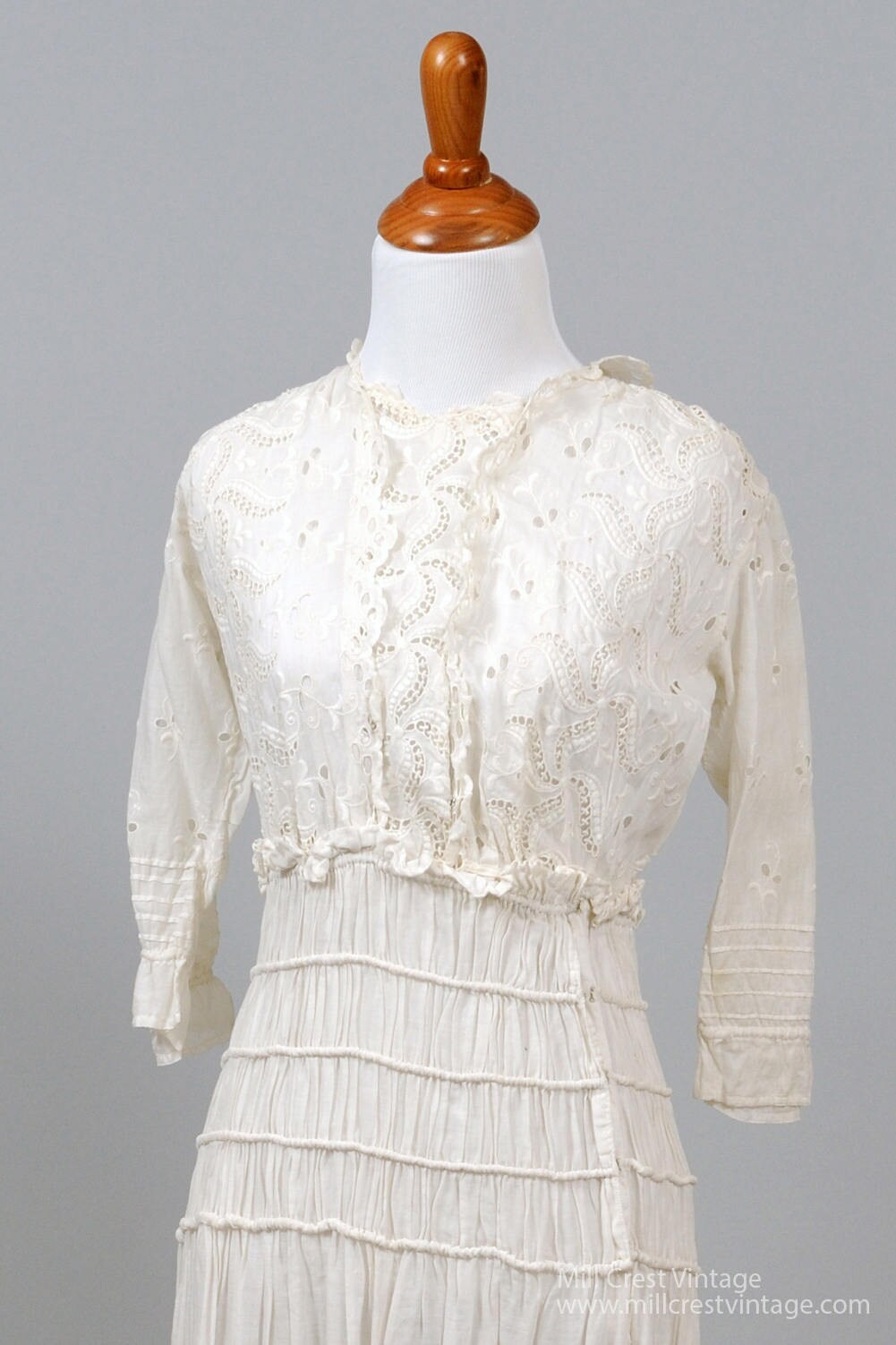 Edwardian Peasant Vintage Wedding Dress
