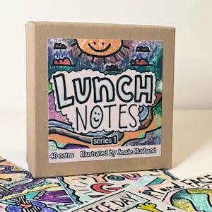 Notes du déjeuner : série 1, notes d'amour, retour à l'école, notes inspirantes et motivantes