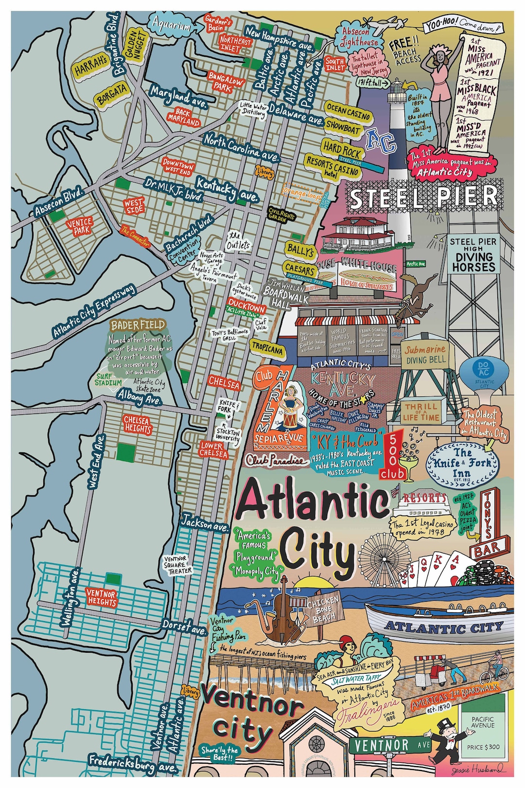 Map of Atlantic City Ventnor City - Il 1080xN.3758799667 G7jz