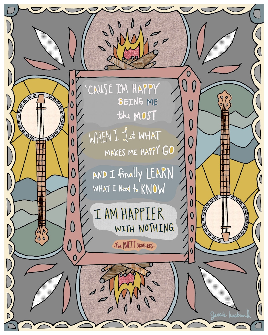 Untitled 4, Avett Brothers Lyrics, the Third Gleam framing Options