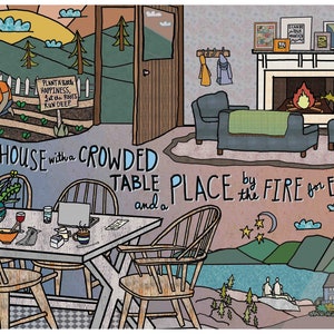 Crowded Table lyrics, The Highwomen, Brandi Carlile, Brandi Carlile lyrics (framing options available)