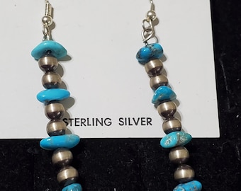 Dangle Turquoise  Earrings