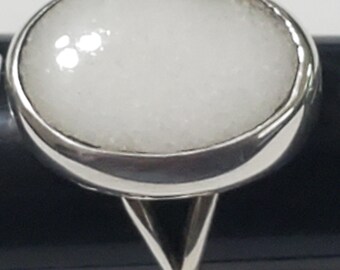 Colorado White Eagle Sterling Silver Ring Twist Wire Pattern