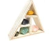JOY HAPPINESS Crystal Healing Kit House warming gift set Boho Decor Raw natural healing crystals and stones heart chakra love - 29
