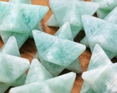 Amazonite Crystal Merkaba Star - Perfect for Jewelry making, Crystal Grids, or Terrariums 300