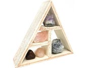 ENCOURAGING LOVE Crystal Healing Kit House warming gift set Feng Shui Raw natural healing crystals and stones heart chakra love - 30