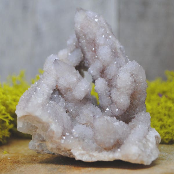 Amethyst Cactus Crystal Cluster  - Spirit Fairy Quartz  1201.27