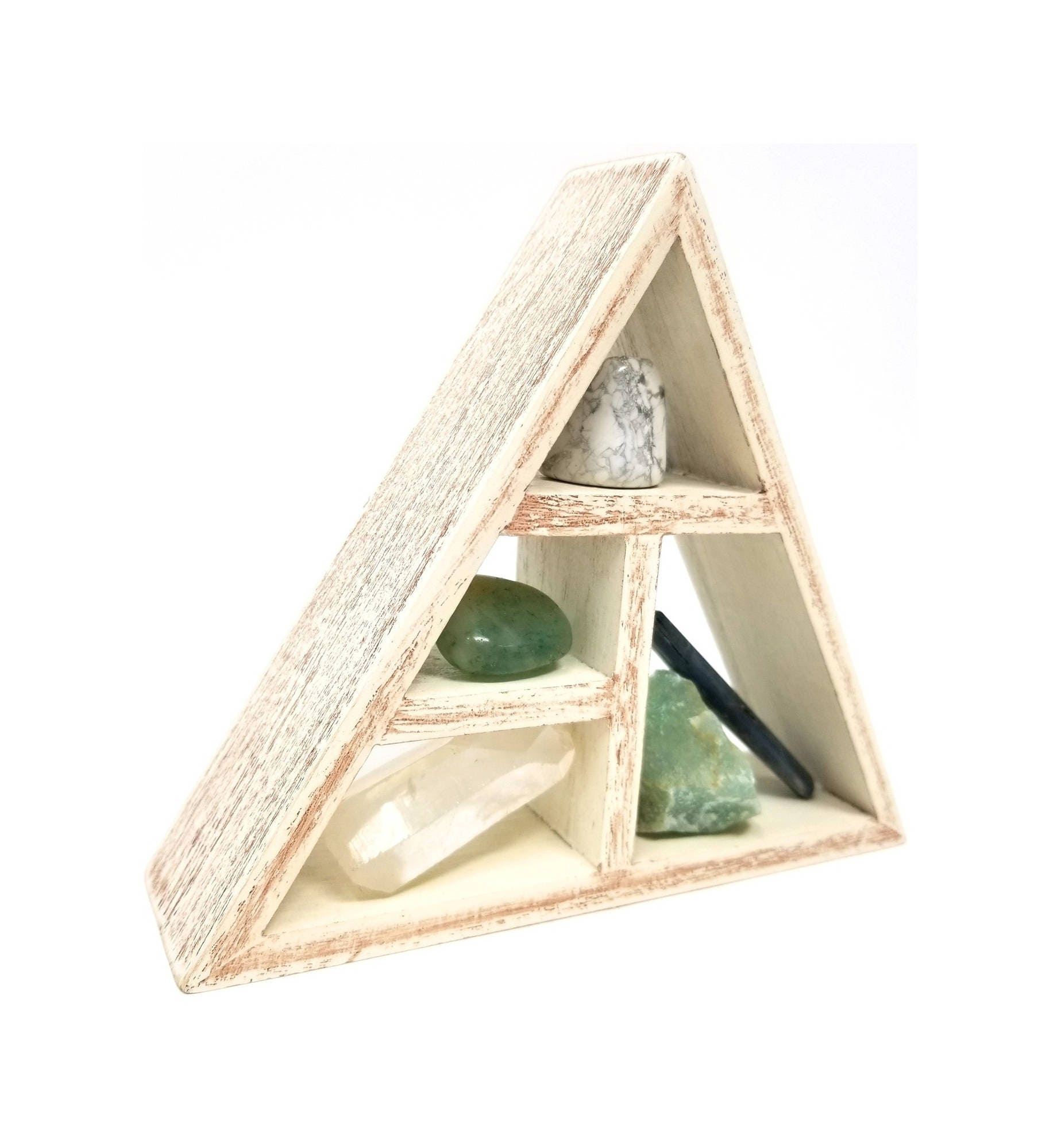 NEW BEGINNINGS Crystal Healing Shelf Kit / House warming gift set Boh…