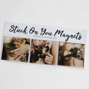 Sensual Body Art Magnet - Floral