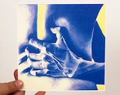 Back Art Print - Hands - Muscles - Sensual Body Art - Love Art - Bedroom Art