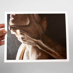 Fassen Sie - Männerhände - Sinnliche Körperkunst - Dramatische Kunst - Neoklassik - Kunstdruck - Signiert - Handsigniert - Schlafzimmerkunst