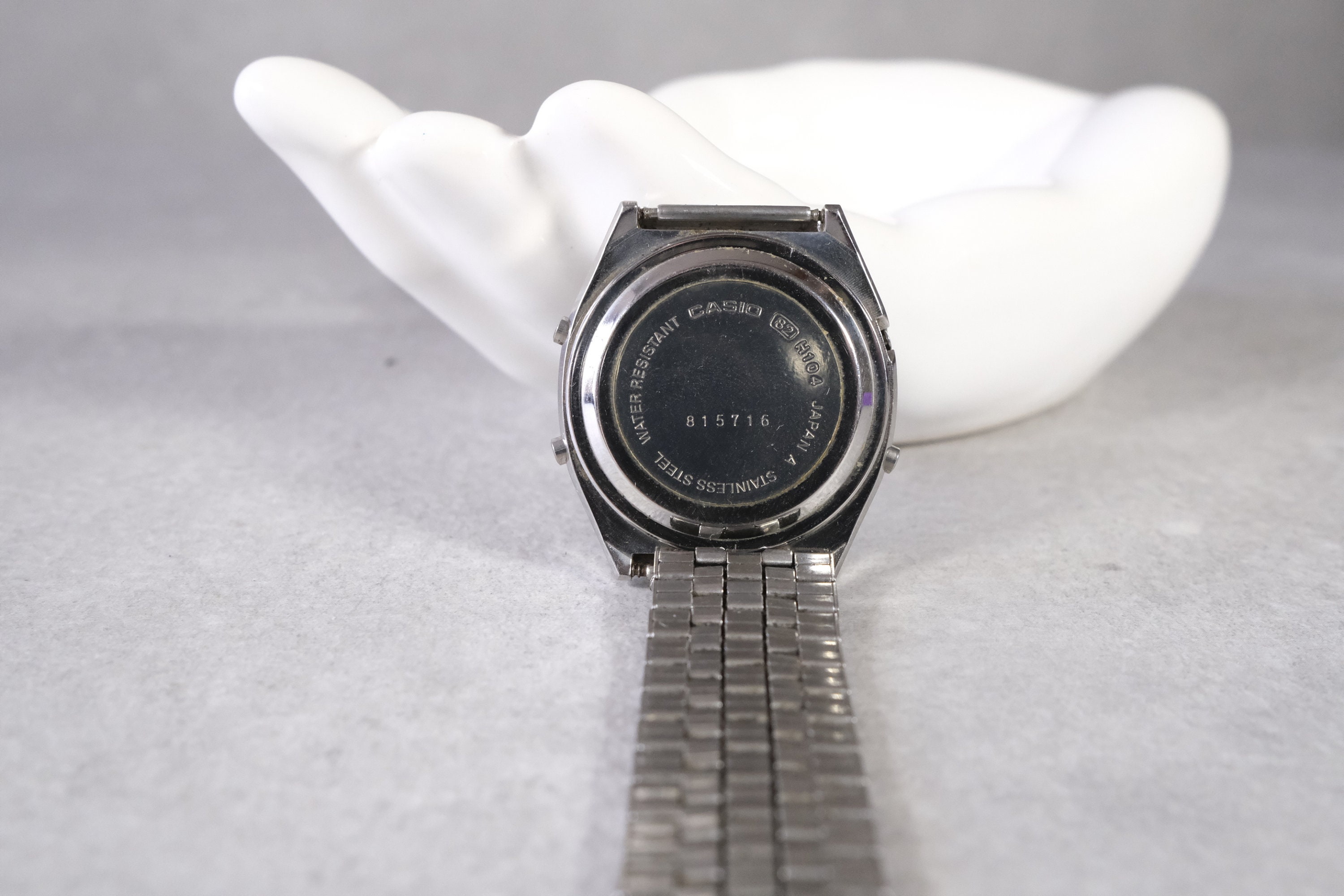 Casio H104 Module 82 MELODY ALARM vintage watch / replaced Etsy