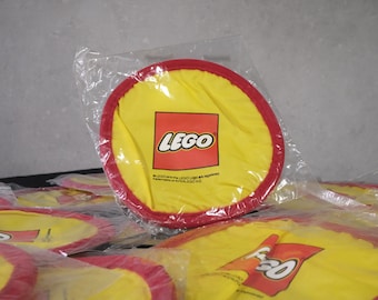 Lego Frisbee / vintage New Old Stock soft frisbee / 1990s