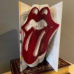 The Rolling Stones Combination Cut and Fold Book Folding Pattern