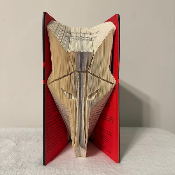 Red Rising House Mars Folded Book