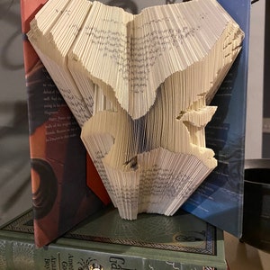 Hippogriff Combination Cut and Fold Book Folding Pattern